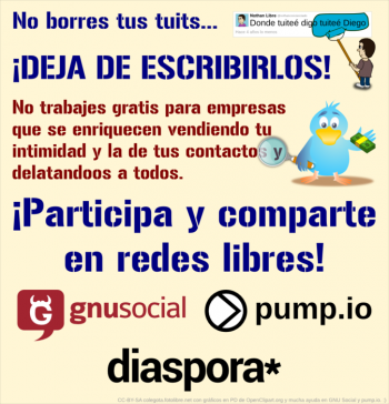 No borres tus tuits...