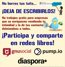 No borres tus tuits...